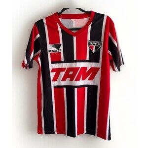 Vintage soccer PENALTY São Paulo FC 1993 Away Goalkeeper Jersey Size MED Brazil